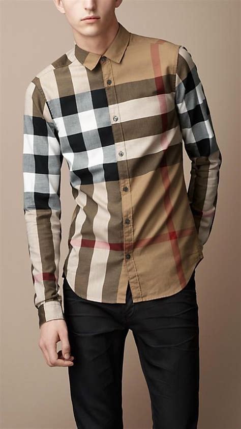 burberry top men|designer shirt burberry for men.